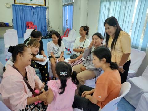 โครงการส่งเสริมพัฒนาการและส่งเสริมสุขภาพช่องปากเด็กปฐมวัย