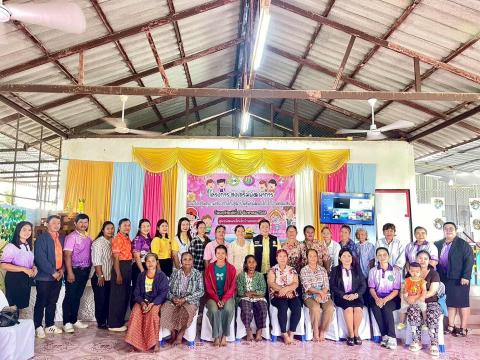 เป็นประธานในพิธีเปิดโครงการส่งเสริมพัฒนาการ และส่งเสริมสุขภาพช่องปากเด็กปฐมวัยในศูนย์พัฒนาเด็กเล็กบ้านหนองหิน