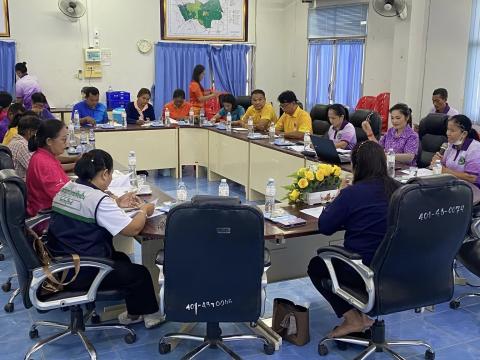 ประชุมคณะกรรมการอนุกรรมการกองทุนหลักประกันสุขภาพเทศบาลตำบลถาวร ครั้งที่3/2568 ณ ห้องประชุมสภาเทศบาล