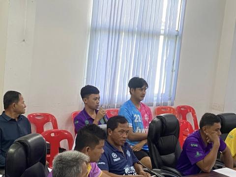 จัดการประชุมเพื่อพิจารณาคุณสมบัตินักกีฬา