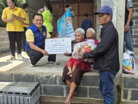 มอบบ้านโครงการบ้านพอเพียง เทศบาลตำบลถาวร ประจำปีงบประมาณ 2568