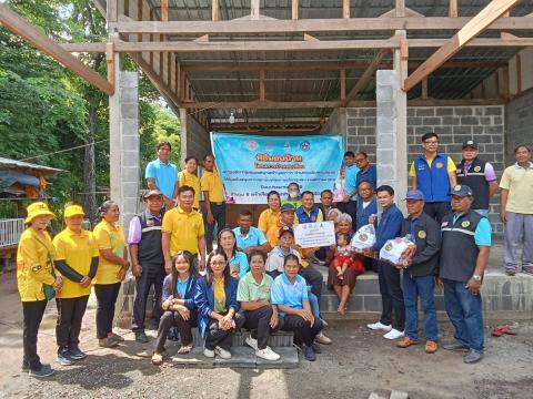 มอบบ้านโครงการบ้านพอเพียง เทศบาลตำบลถาวร ประจำปีงบประมาณ 2568