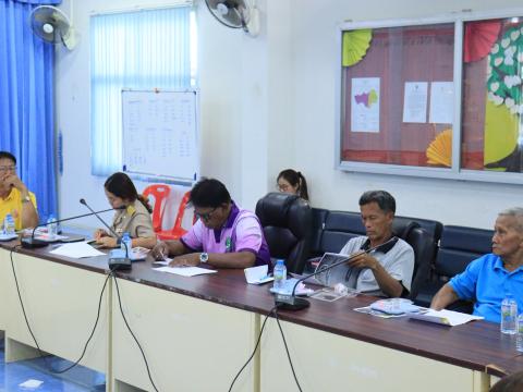 ประชุมจัดทำร่างแผนพัฒนาท้องถิ่น 2566-2570