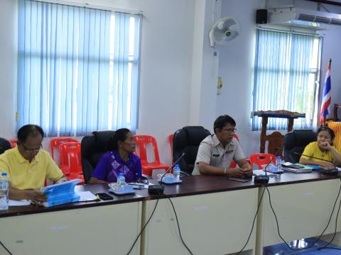 ประชุมจัดทำร่างแผนพัฒนาท้องถิ่น 2566-2570