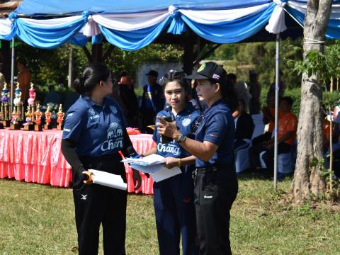 พิธีเปิดการแข่งขันกีฬาเยาวชนและประชาชนต้านภัยยาเสพติดประจำปีงบประมาณ 2565