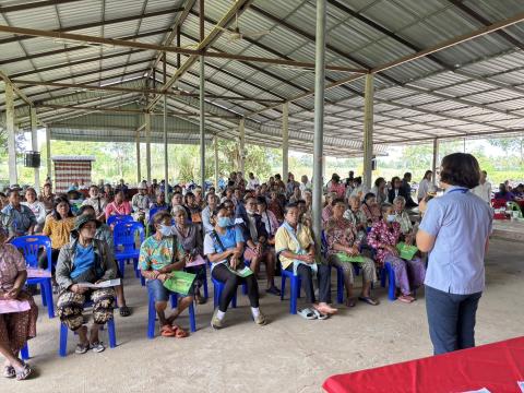 โครงการตรวจสุขภาพเคลื่อนที่ ของคณะกรรมการ