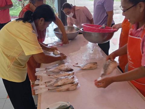 โครงการส่งเสริมและสนับสนุนกลุ่มอาชีพในเขตเทศบาลตำบลถาวร"หลักสูตรการทำปลาส้ม"ประจำปีงบประมาณ 2569