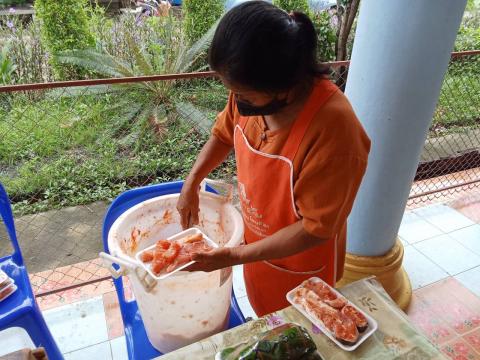โครงการส่งเสริมและสนับสนุนกลุ่มอาชีพในเขตเทศบาลตำบลถาวร"หลักสูตรการทำปลาส้ม"ประจำปีงบประมาณ 2569