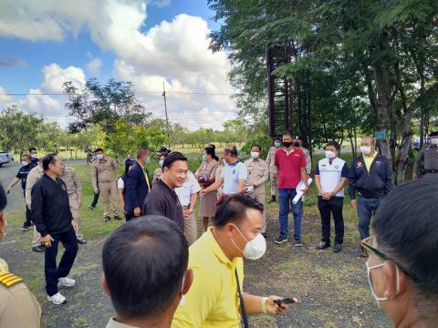 ร่วมต้อนรับ นายทรงศักดิ์ ทองศรี รัฐมนตรีช่วยว่าการกระทรวงมหาดไทย