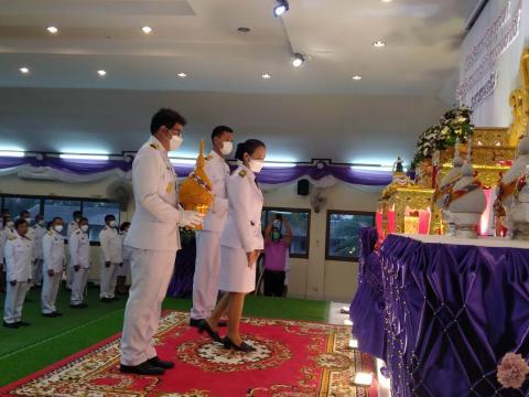 พิธีจุดเทียนถวายพระพรชัยมงคล สมเด็จพระนางเจ้าสุทิดา พัชรสุธาพิมลลักษณ พระบรมราชินี