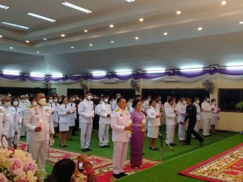 พิธีจุดเทียนถวายพระพรชัยมงคล สมเด็จพระนางเจ้าสุทิดา พัชรสุธาพิมลลักษณ พระบรมราชินี