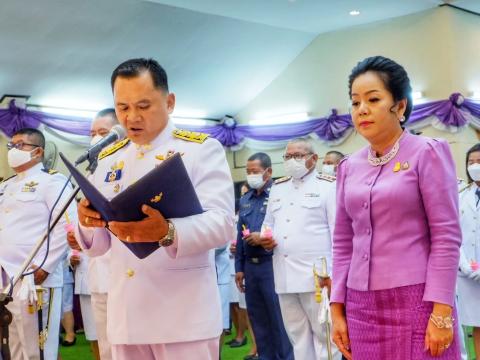 พิธีจุดเทียนถวายพระพรชัยมงคล สมเด็จพระนางเจ้าสุทิดา พัชรสุธาพิมลลักษณ พระบรมราชินี