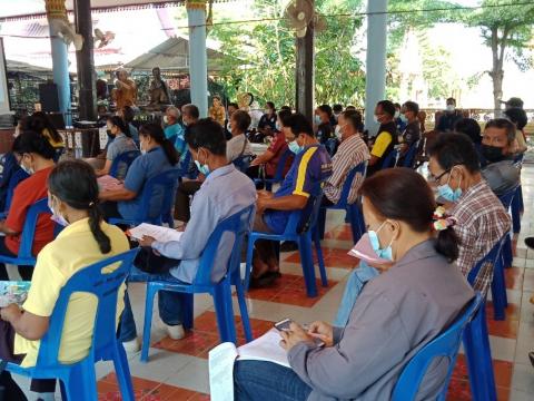 โครงการส่งเสริมและสนับสนุนการจัดทำแผนชุมชนปี 2564