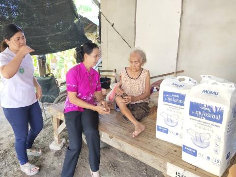 โครงการสนับสนุนผ้าอ้อมผู้ใหญ่ แผ่นรองซับการขับถ่ายและผ้าอ้อมทางเลือก