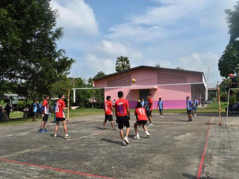 ภาพการแข่งขันกีฬาเยาวชนและประชาชน ต้านภัยยาเสพติด"ถาวรเกมส์"ประจำปีงบประมาณ 2567(18 ต.ค.66)