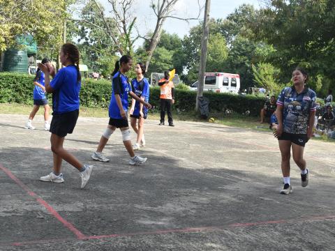 ภาพการแข่งขันกีฬาเยาวชนและประชาชน ต้านภัยยาเสพติด"ถาวรเกมส์"ประจำปีงบประมาณ 2567(18 ตุลาคม 256)