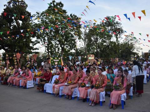 ภาพบรรยากาศงานประเพณีลอยกระทง"สมมาสายน้ำ คืนเพ็ง ประจำปี 2566