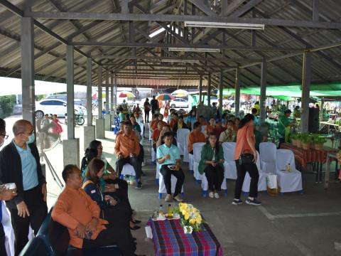 ภาพบรรยากาศงานเปิดตลาดนัดท้องถิ่นสีเขียว