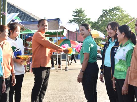 ภาพบรรยากาศงานเปิดตลาดนัดท้องถิ่นสีเขียว