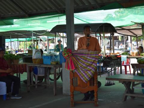 ภาพบรรยากาศงานเปิดตลาดนัดท้องถิ่นสีเขียว