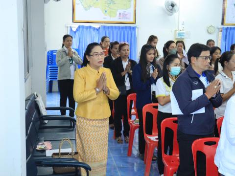 โครงการอบรมคุณธรรมจริยธรรม