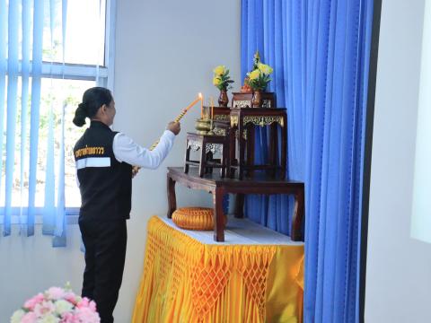 โครงการอบรมคุณธรรมจริยธรรม