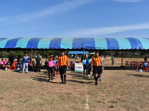 พิธีเปิดการแข่งขันกีฬา" ไตรเทพ ถาวร FA cup ครั่งที่1 "