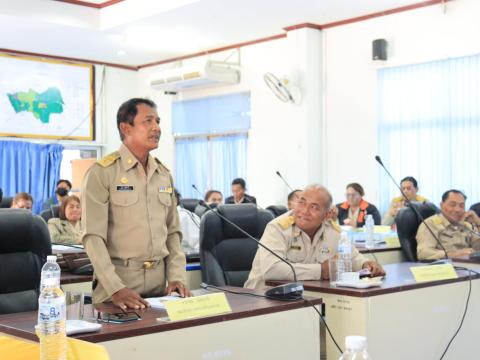 ประชุมสภาเทศบาลตำบลถาวร สมัยสามัญสมัยที่ 4