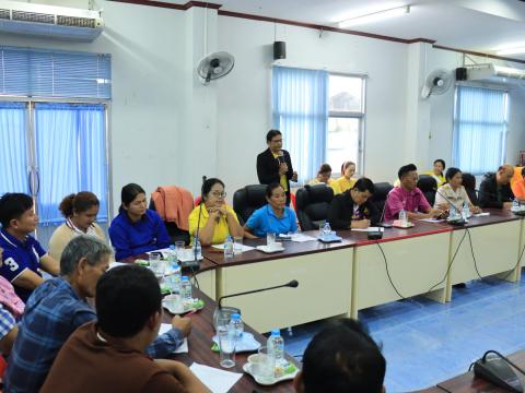 ประชุมการจัดงานประเพณี