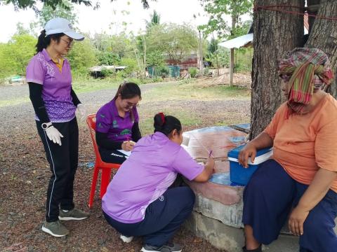 ฉีดวัคซีนป้องกันโรคพิษสุนัขบ้า