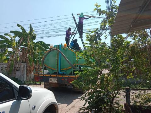 ออกดำเนินการซ่อมไฟฟ้าส่องสว่าง