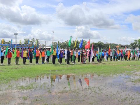 เข้าร่วมการแข่งขันกีฬาสันนิบาตเทศบาลจังหวัดบุรีรัมย์ ครั้งที่ 19
