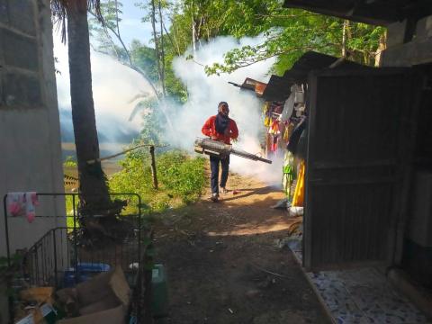ออกดำเนินการควบคุมการระบาดของโรคไข้เลือดออก