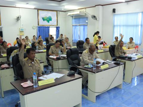 ประชุมสภาเทศบาลตำบลถาวร สมัยสามัญ สมัยที่ 2 ครั้งที่1