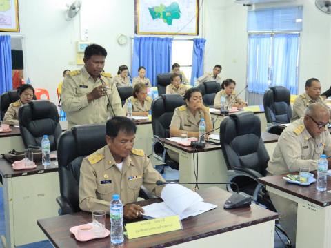ประชุมสภาเทศบาลตำบลถาวร สมัยสามัญ สมัยที่ 2 ครั้งที่1