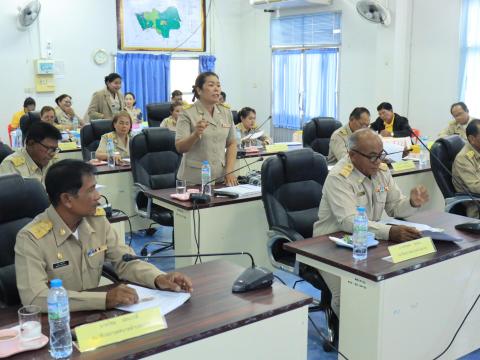 ประชุมสภาเทศบาลตำบลถาวร สมัยสามัญ สมัยที่ 2 ครั้งที่1