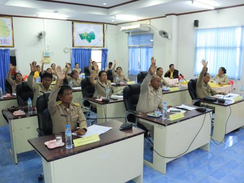 ประชุมสภาเทศบาลตำบลถาวร สมัยสามัญ สมัยที่ 2 ครั้งที่1