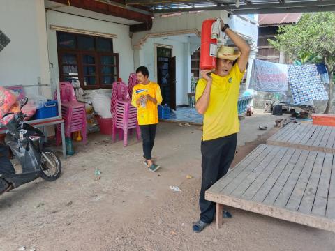 สำรวจถังดับเพลิงให้พร้อมใช้งาน