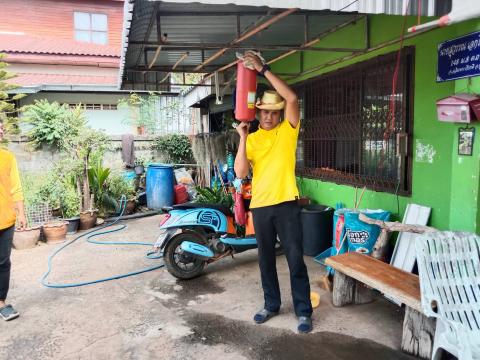 สำรวจถังดับเพลิงให้พร้อมใช้งาน