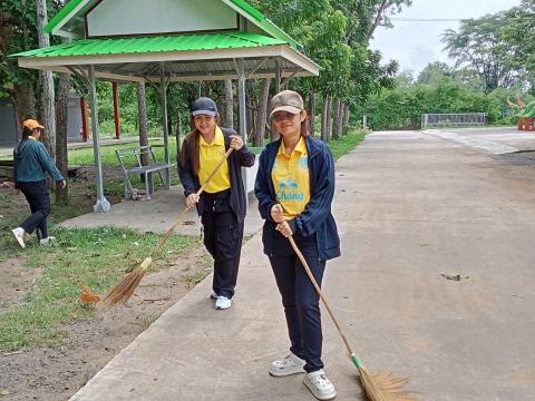 ร่วมกิจกรรม"พลังสร้างสัปปายะสู่วัด"