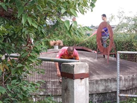 เติมน้ำถังเก็บน้ำประปา หมู่ที่ 3