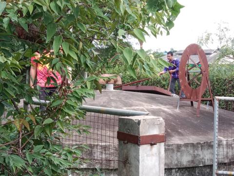 เติมน้ำถังเก็บน้ำประปา หมู่ที่ 3