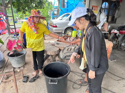 ตรวจประเมินและติดตามการดำเนินงานตามโครงการบริหารจัดการขยะอย่างเป็นระบบ ประจำปีงบประมาณ 2567
