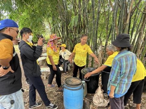 ตรวจประเมินและติดตามการดำเนินงานตามโครงการบริหารจัดการขยะอย่างเป็นระบบ ประจำปีงบประมาณ 2567