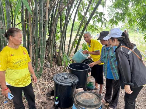 ตรวจประเมินและติดตามการดำเนินงานตามโครงการบริหารจัดการขยะอย่างเป็นระบบ ประจำปีงบประมาณ 2567
