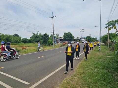 ตรวจประเมินและติดตามการดำเนินงานตามโครงการบริหารจัดการขยะอย่างเป็นระบบ ประจำปีงบประมาณ 2567