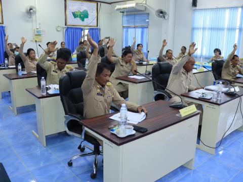 การประชุมสภาเทศบาลตำบลถาวร สมัยที่3 ครั้งที่ 2
