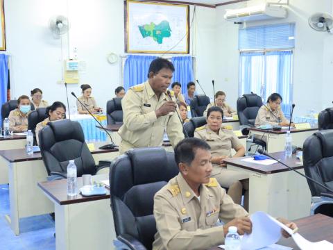 การประชุมสภาเทศบาลตำบลถาวร สมัยที่3 ครั้งที่ 2