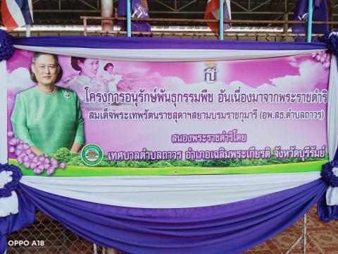 โครงการอนุรักษ์พันธุ์กรรมพืช อันเนื่องมาจากพระราชดำริฯ สมเด็จพระเทพรัตนราชสุดาฯสยาบรมราชกุมารี(อพ.สธ)
