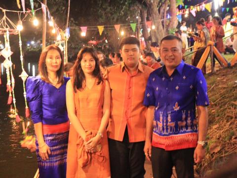 ภาพบรรยากาศงานประเพณีลอยกระทง"สมมาสายน้ำ คืนเพ็ง ประจำปี 2566 (ภาคค่ำ)